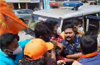 Bajrangdal activists try to picket Congress leader Ivan DSouzas residence